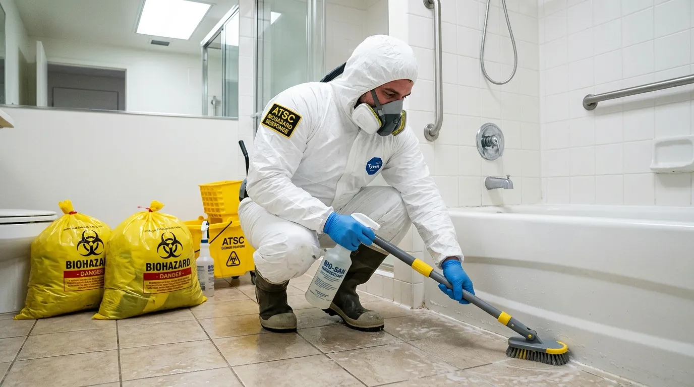 Decontamination equipment deployed for Blood Cleanup in East Lake-Orient Park